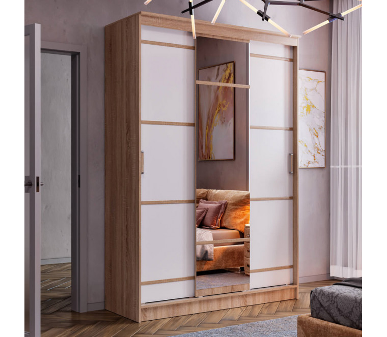 Сакура Шкаф-купе 1,5м 1500 сонома
