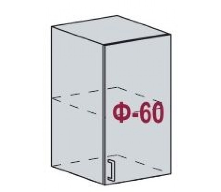 Маори Розе шкаф верхний ШВ 450
