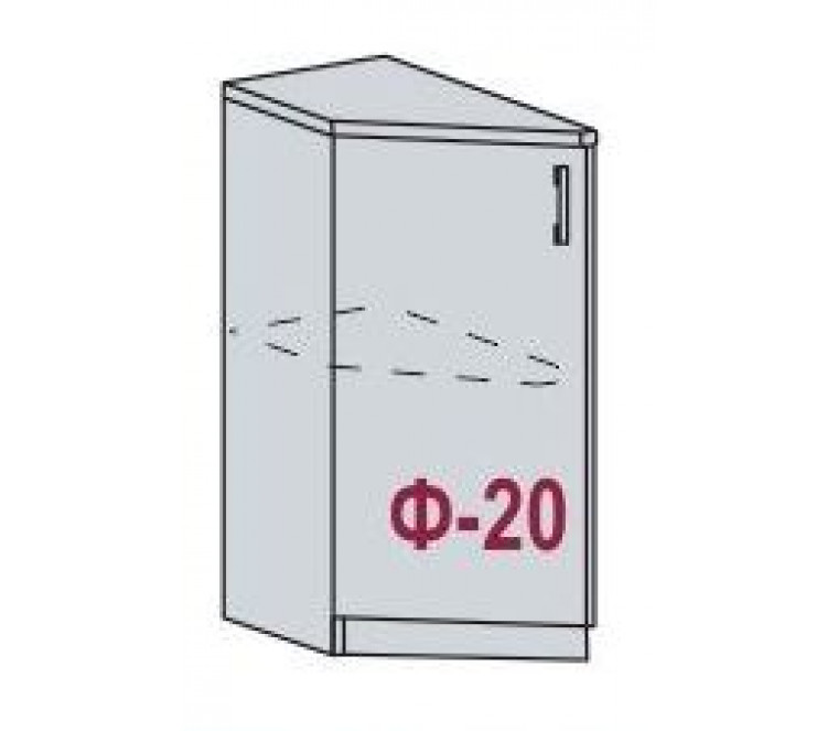 Тринити шкаф нижний ШНТ 300 L/R