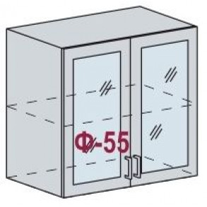 Ницца Royal Blanco шкаф верхний ШВС 800