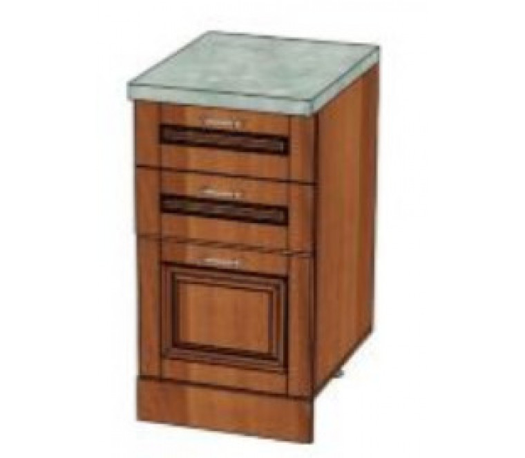Прага-2 шкаф нижний 3 ящика 450 (№31)