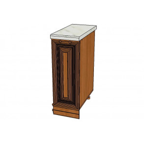 КМ Сан-Марино шкаф нижний бутылочница 280 (№32) КМ Сан-Марино шкаф нижний бутылочница 280 (№32)