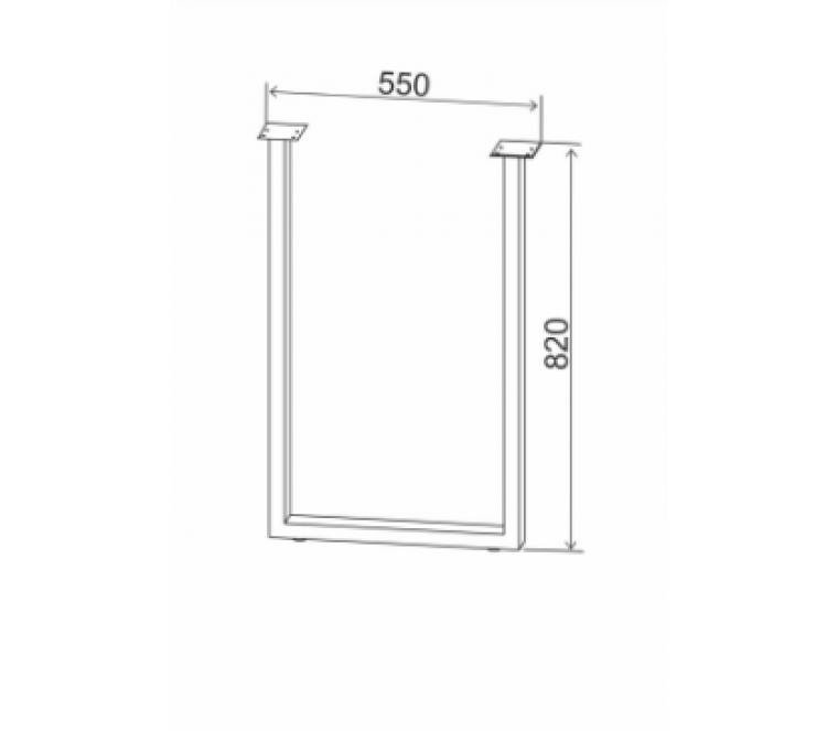 Металлическая опора ДСВ МО 550 NEW П