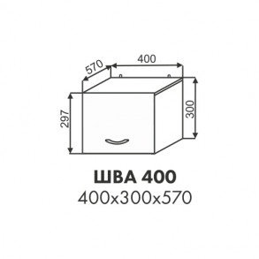 Эстель шкаф антресоль ШВА 400