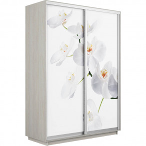 Шкаф-купе Дуо фото Орхидея 1200 new декор